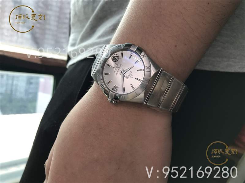 VS廠歐米茄星座復刻表對比正品評測-8500一體機功能對版-復刻表