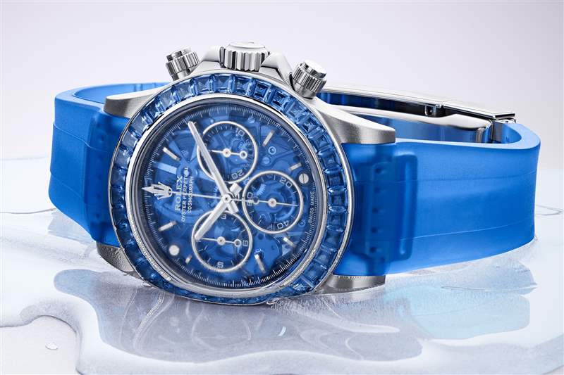 Artisans de Genève 宣布推出令人驚艷的全新藍(lán)寶石勞力士迪通拿“Arolla”-復(fù)刻表