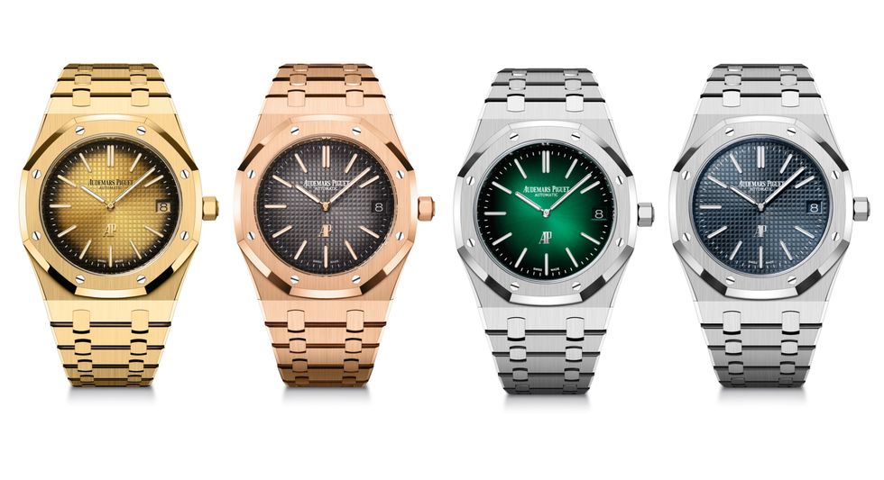 AP皇家橡樹2022新表亮點2：「Jumbo」超薄腕表新配色-復(fù)刻表