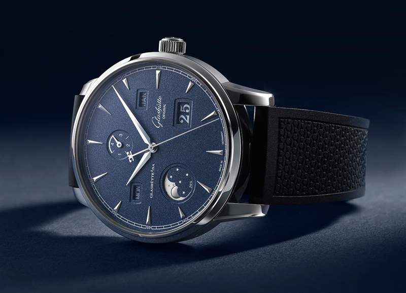 隆重推出:格拉蘇蒂原創 Senator Excellence Perpetual Calendar Bucherer “藍色版本”腕表-復刻表