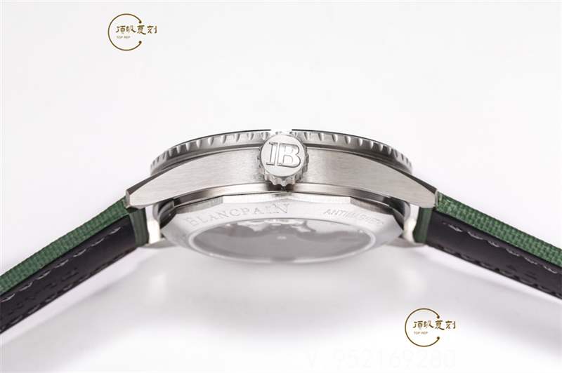 GF廠寶珀五十噚極光綠鋼款復刻表做工對比評測-復刻表