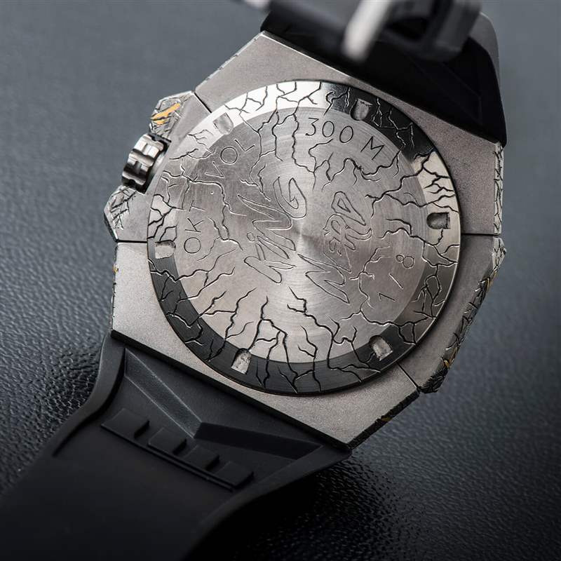 林德偉德林Oktopus Volcano個性24K金雕花腕表-復(fù)刻表