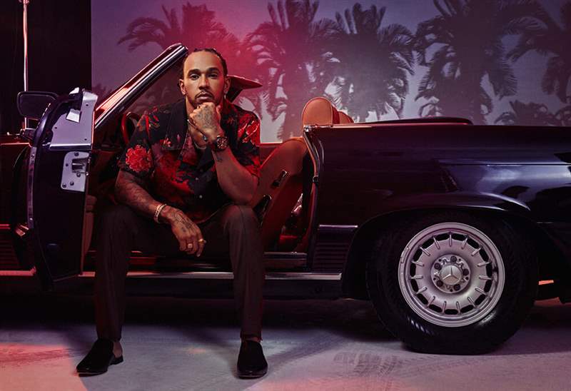 萬國大飛IW503002萬年歷版“Lewis Hamilton”腕表-復刻表