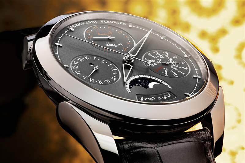 帕瑪強尼Fleurier Hijri月相萬年歷腕表-復刻表