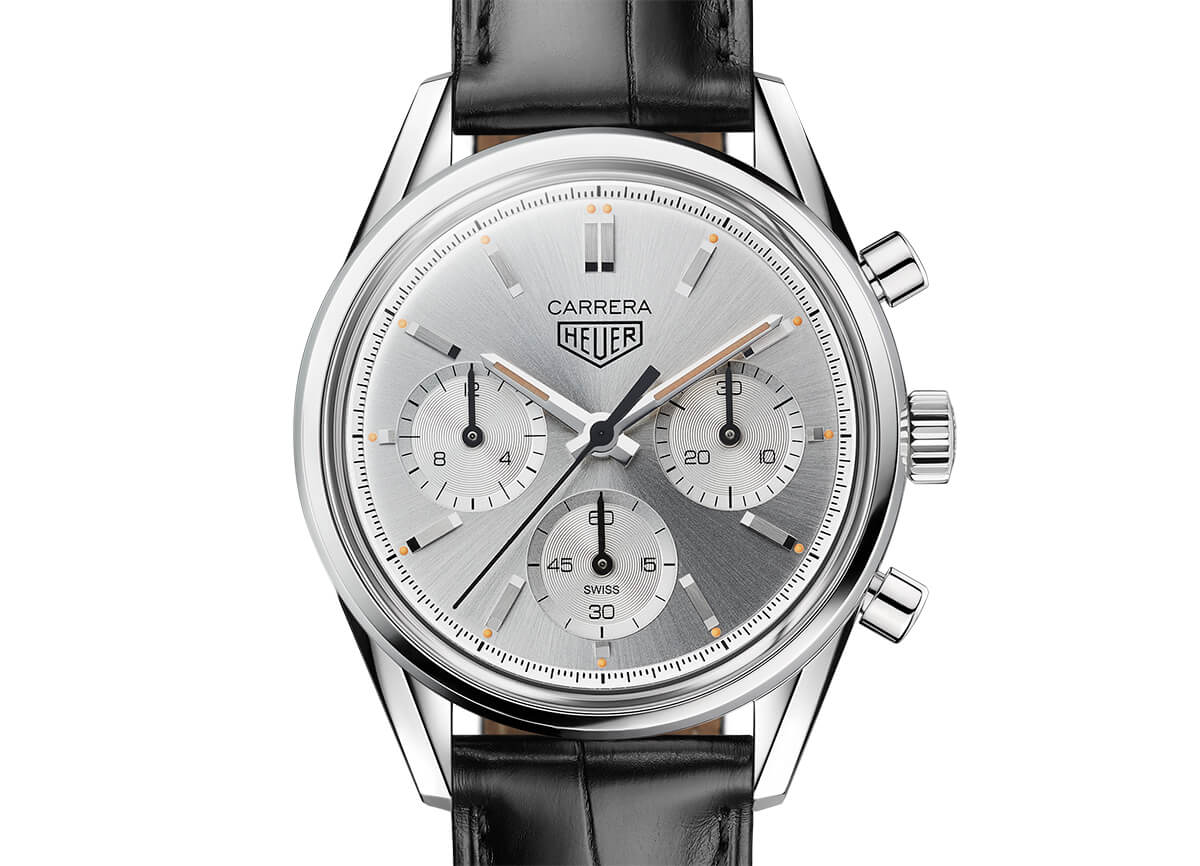 泰格豪雅卡萊拉160年銀質(zhì)限量版腕表CBK221B.FC6479-復(fù)刻表