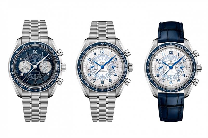Omega歐米茄2021最新Speedmaster Chronoscope不一樣的古典優(yōu)雅-復刻表
