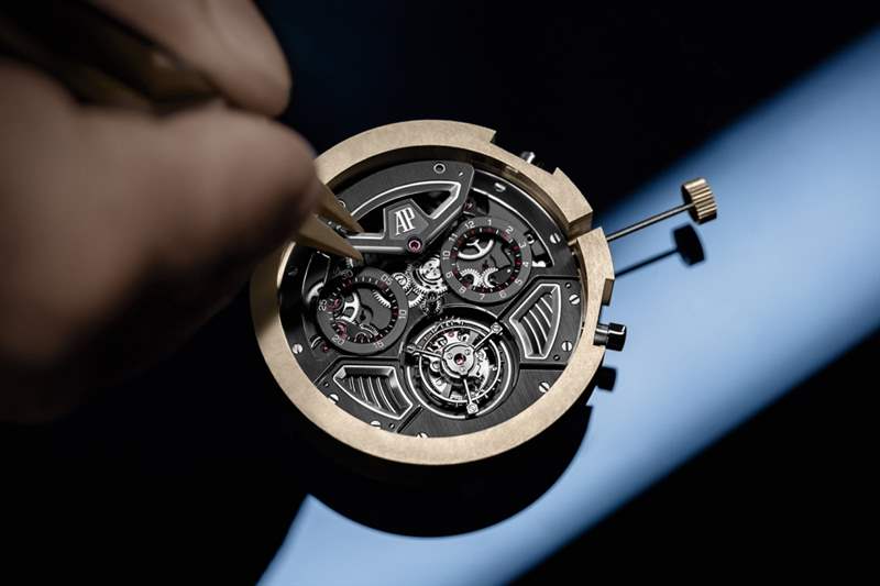 2021 AP愛彼最新Royal Oak Offshore Selfwinding Flying Tourbillon Flyback Chronograph-復(fù)刻表