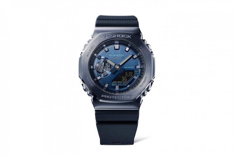 期待而久2021最新Casio G-Shock GM-2100換上精鋼表殼-復(fù)刻表