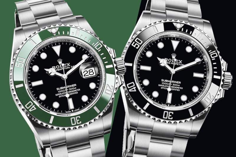 Rolex Submariner勞力士黑水鬼、綠水鬼-復(fù)刻表