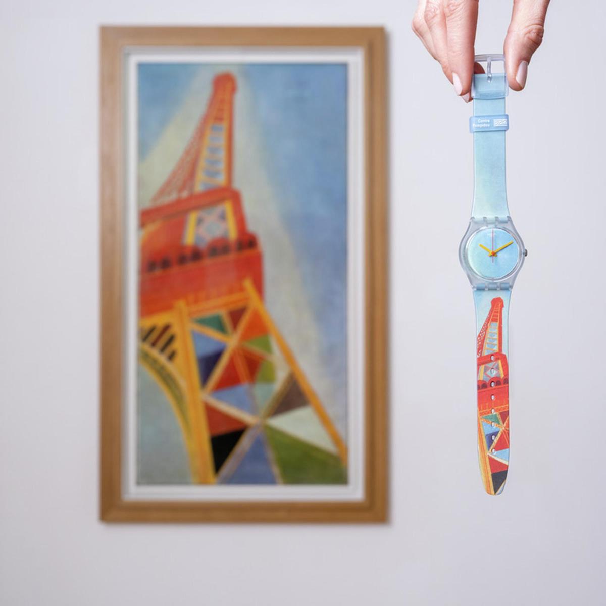 攜手龐畢度藝術中心打造特殊系列，跟著SWATCH博物館巡禮！-復刻表