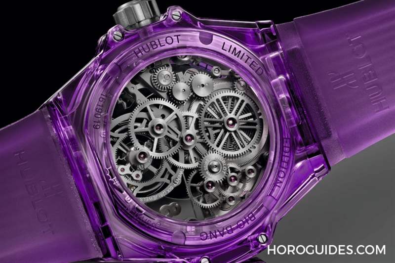 宇舶Hublot推出全球首見紫色藍寶石腕表&旗下第一款鈦金屬鏈帶-復刻表