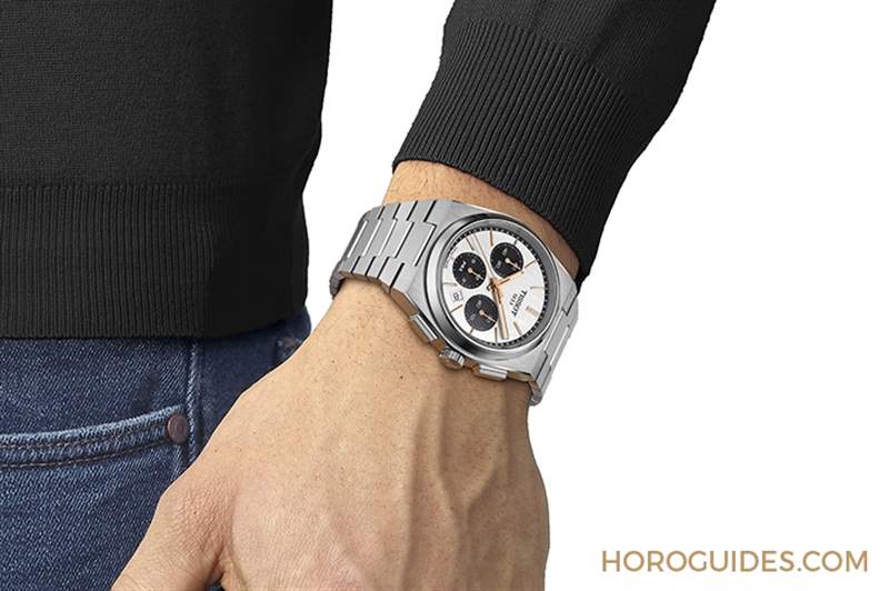 TISSOT天梭表PRX首款計(jì)時碼表入門價位熊貓面-復(fù)刻表