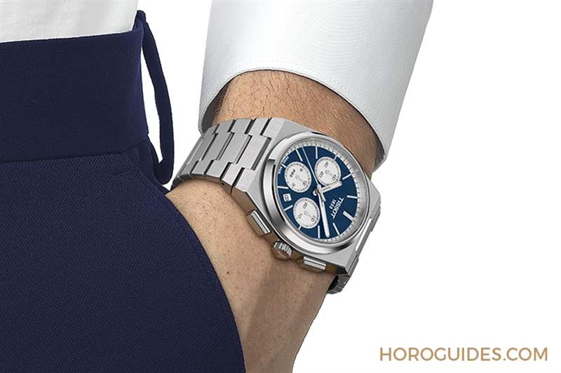 TISSOT天梭表PRX首款計(jì)時碼表入門價位熊貓面-復(fù)刻表