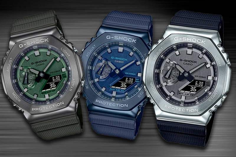 G-SHOCK Metal GM-S2100系列超吸引！全新金屬「農家橡樹」列陣搶盡焦點！-復刻表