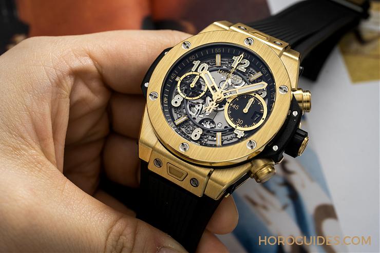 大爆炸宇宙的超新星HUBLOT Big Bang Unico 黃金計時腕表-復刻表