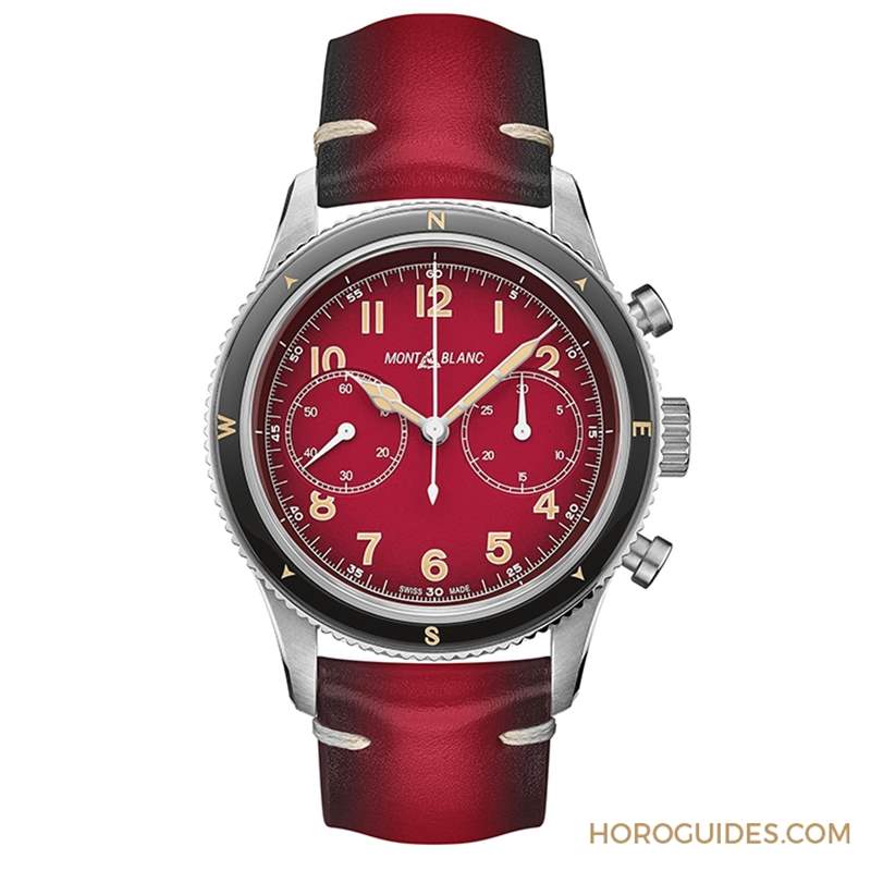 向雪山之神致敬｜Montblanc 1858系列霜峰紅限量腕表-復(fù)刻表