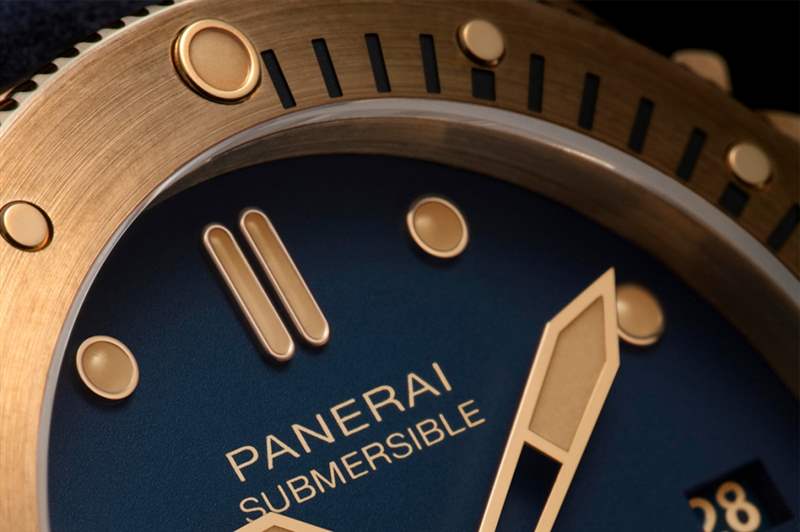 沛納海Panerai 2021全新青銅表｜Submersible Bronzo Blu Abisso更落力保護(hù)海洋-復(fù)刻表
