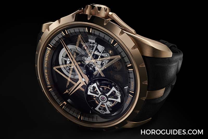 有請紋身大師！Roger Dubuis Excalibur Monotourbillon王者系列單陀飛輪腕表Dr. Woo特別版-復刻表