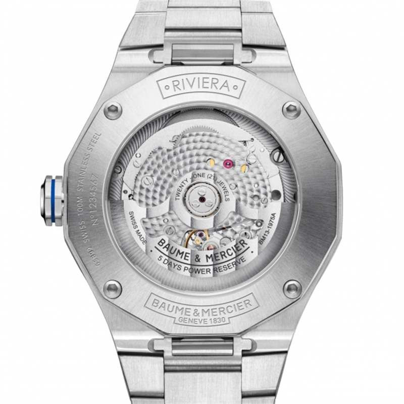 Baume & Mercier Riviera經(jīng)典回歸帶來全新?lián)屟圻\動鋼表系列-復刻表