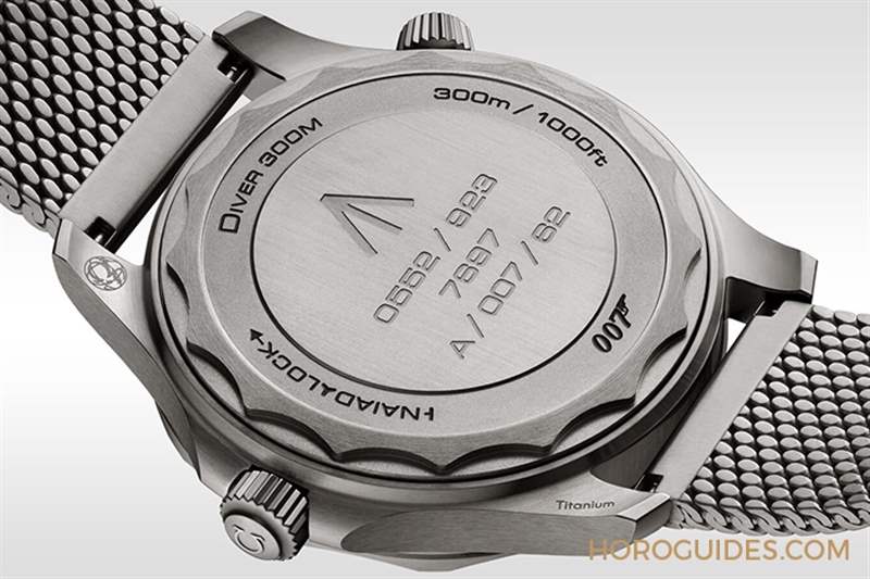 拆解歐米茄海馬Seamaster詹姆士·龐德007特別版的技術(shù)機密-復刻表