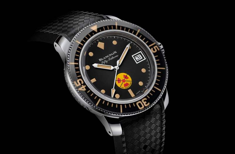 寶珀Blancpain Fifty Fathoms No Rad｜讓經典設計回歸的搶眼之作-復刻表