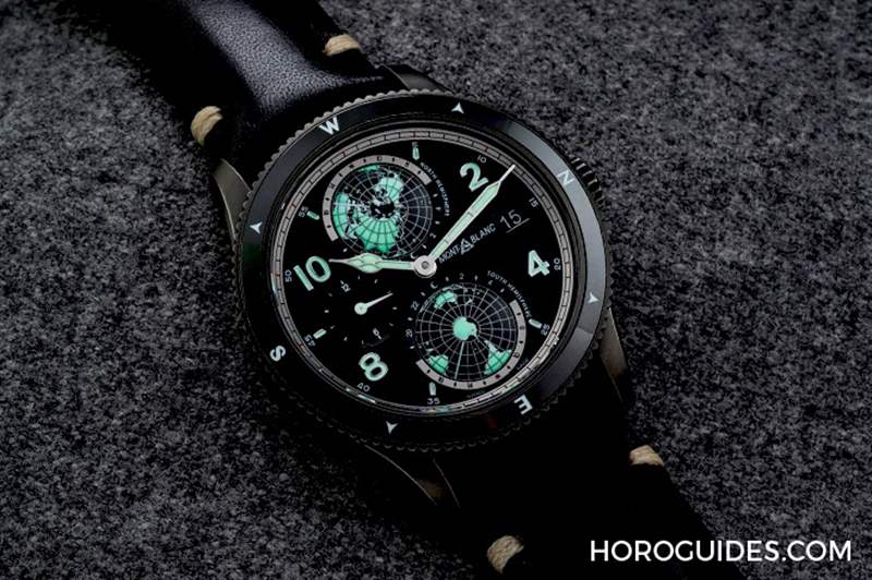 「黑色」才是男人的本色！全新萬寶龍1858系列UltraBlack限量腕表-復刻表