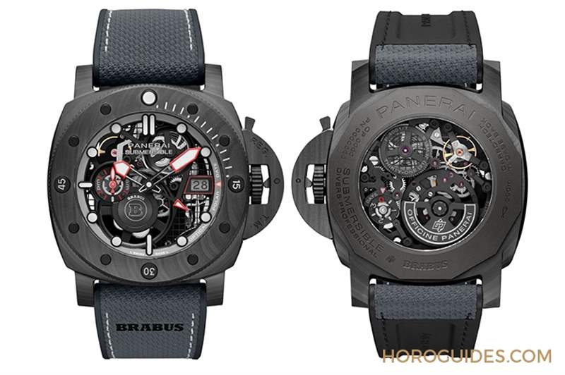 沛納海X 德國改裝品牌BRABUS，推出Submersible系列限量表-復刻表