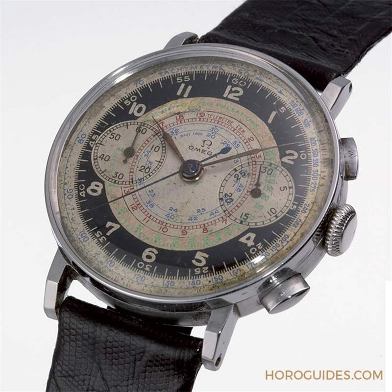 測速、測距、脈搏速度一次掌握，歐米茄超霸系列Chronoscope復(fù)古計時碼表-復(fù)刻表