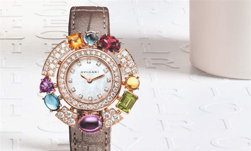 義式珠寶美學加持!BVLGARI Allegra腕表的彩寶光環-復刻表