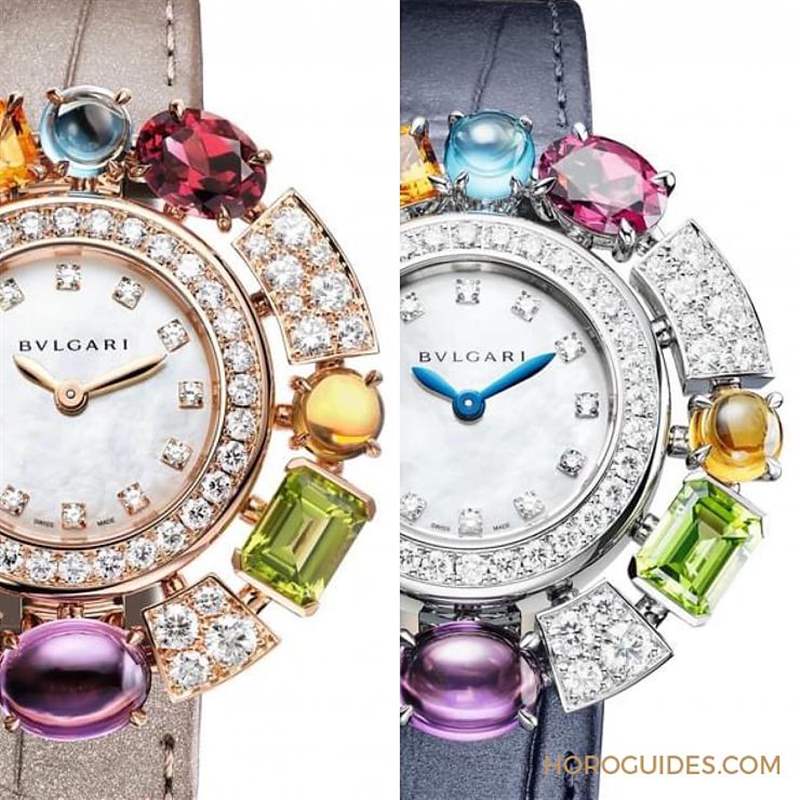 義式珠寶美學加持!BVLGARI Allegra腕表的彩寶光環-復刻表