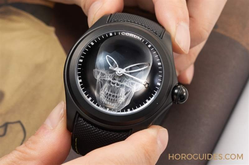 大膽狂放！泡泡里的幽冥綠光｜Corum Bubble X Ray自動腕表-復刻表