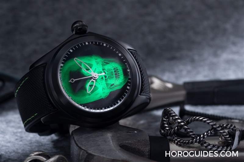 大膽狂放！泡泡里的幽冥綠光｜Corum Bubble X Ray自動腕表-復刻表