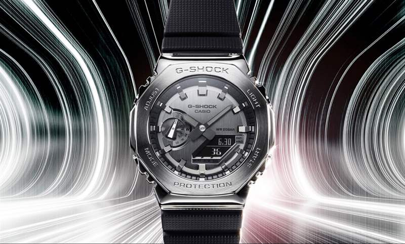 金屬版農家橡樹來了！Casio G-Shock GM-2100腕表-復刻表