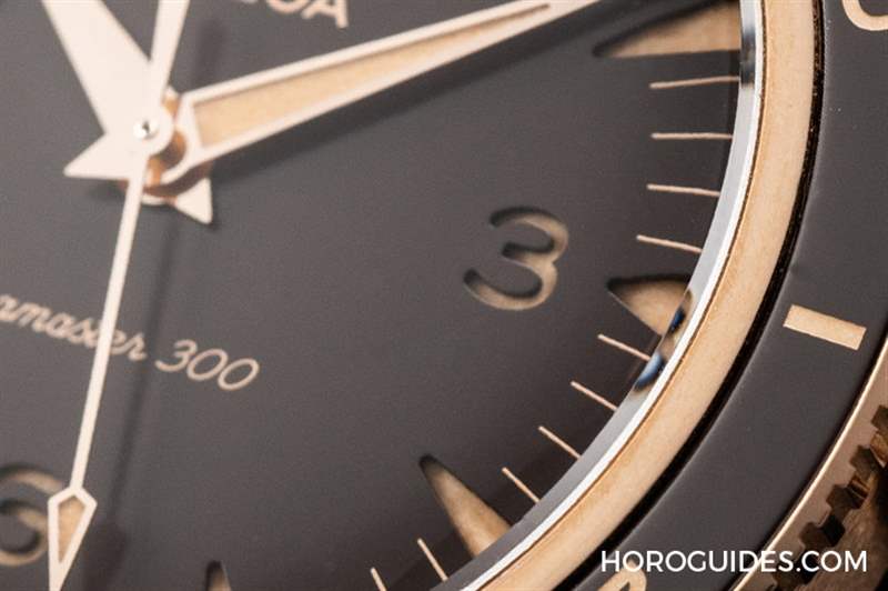 歐米茄第一只青銅表!Seamaster 300 Bronze Gold專(zhuān)利青銅金-復(fù)刻表