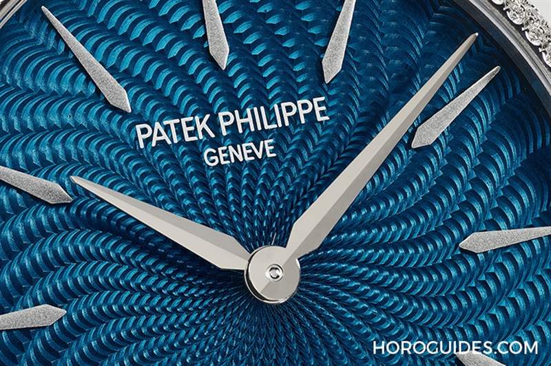 百達(dá)翡麗7040三問腕表,結(jié)合機(jī)刻雕花與琺瑯二大工藝-復(fù)刻表