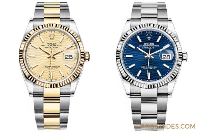 熱帶風情上場!ROLEX Datejust 36棕櫚葉面盤-復刻表