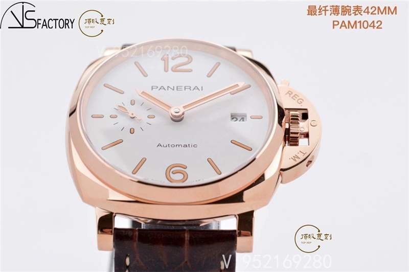VS廠沛納海pam1042紅金腕表做工怎么樣,值得入手嗎-復刻表