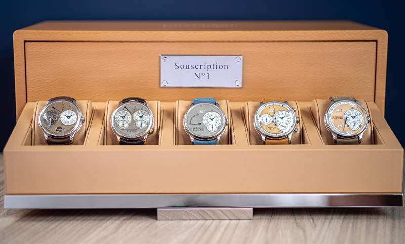 天字第一號大集合！FP Journe開基立業(yè)之作Souscription系列五只N°1首次集齊現(xiàn)身-復(fù)刻表