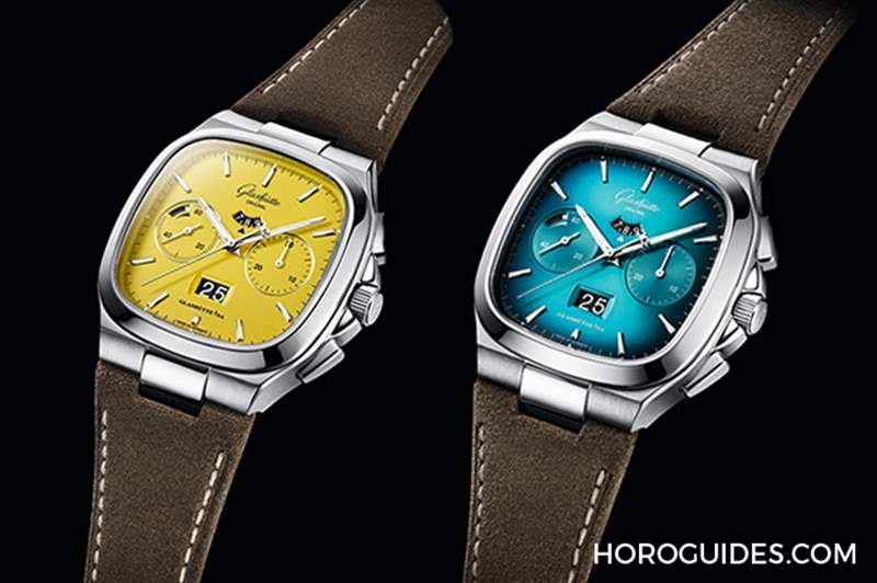 復古未來摩登亮色|格拉蘇蒂原創七零年代大日歷計時腕表限量新色-復刻表