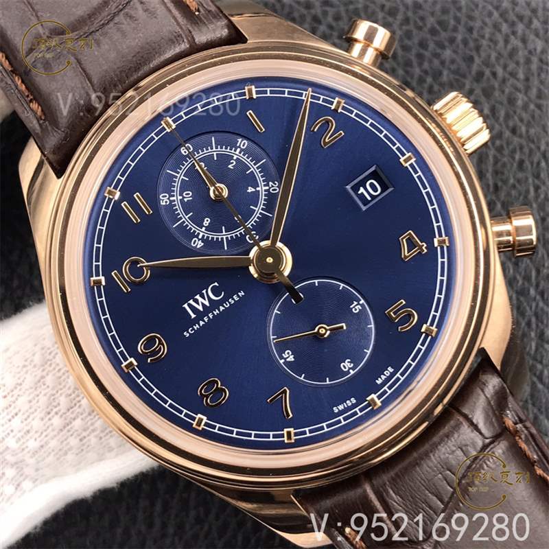 ZF廠萬國葡萄牙計時多功能腕表復(fù)刻做工怎么樣-復(fù)刻表