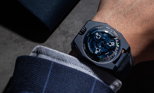 藍(lán)色星球之夢｜URWERK UR-100V Blue Planet限量腕表-復(fù)刻表