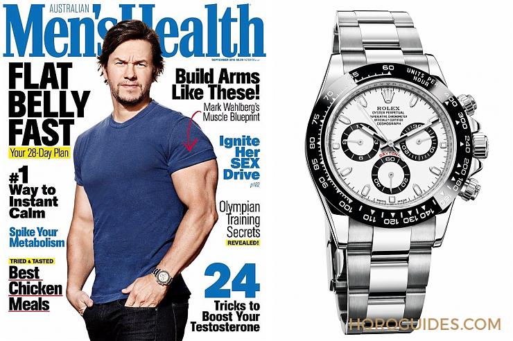 【名人表盒】馬克華伯格的肌情壯臂與閃亮表藏-復(fù)刻表