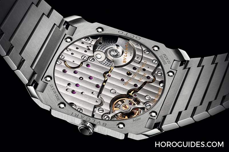 這樣的喀什米爾藍面,美絕了!BVLGARI Octo Finissimo超薄自動上鏈精鋼腕表-復刻表