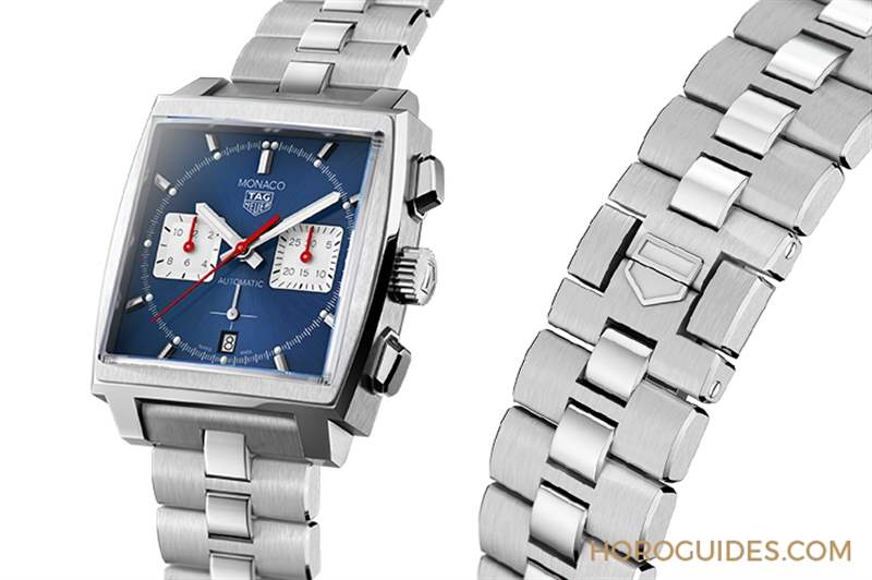 睽違20年再現金屬鏈帶!TAG HEUER Monaco H02自動計時腕表-復刻表