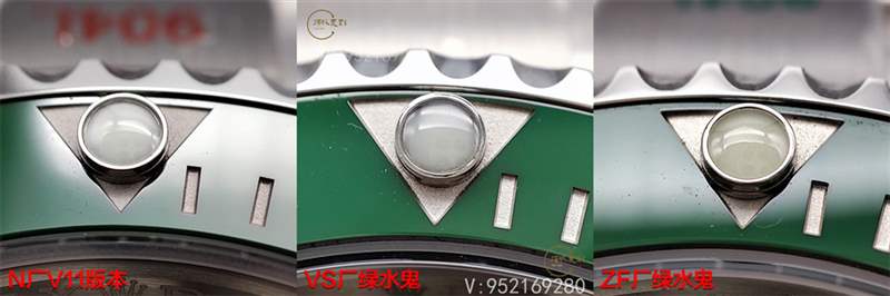 VS廠、ZF廠、N廠勞力士水鬼獨家對比，哪家復刻做工最為出色呢-復刻表