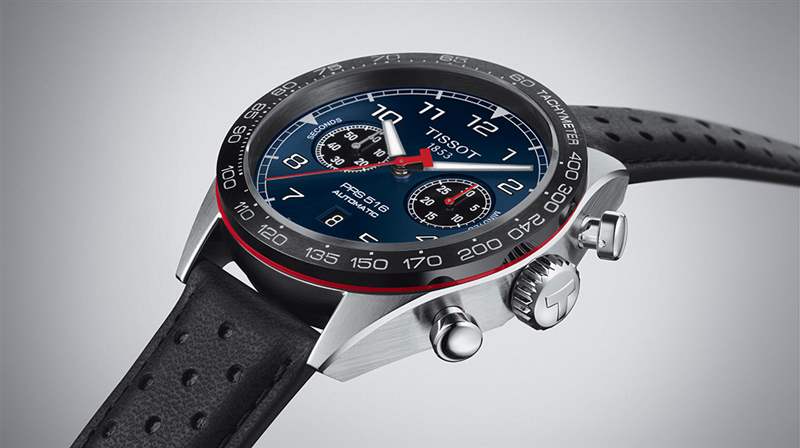 天梭PRS 516 自動(dòng)上鏈計(jì)時(shí)碼表-路易·莫伊內(nèi)特記憶精神-復(fù)刻表