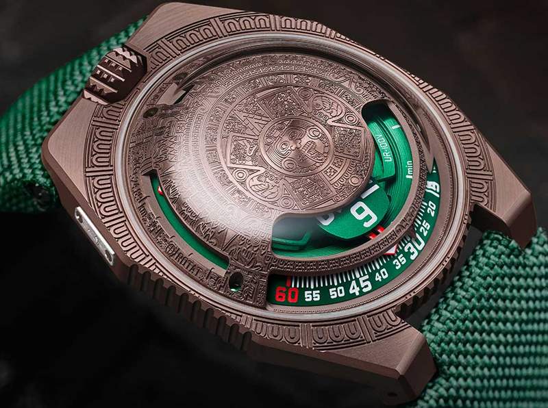 URWERK UR-100V 時間與培養(yǎng)-浪琴精神 37MM-復(fù)刻表