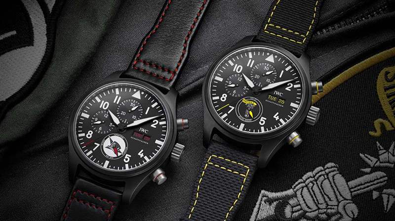 雅克德羅小巧的龍-萬國(guó)表美國(guó)海軍計(jì)時(shí)飛行員腕表-復(fù)刻表