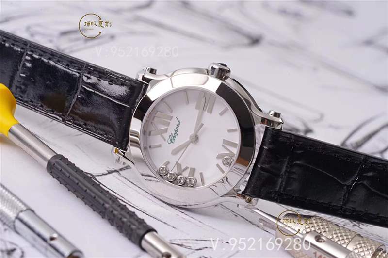 璀璨蕭邦:ZF廠蕭邦Happy Diamonds快樂的鉆石石英表對比正品-復(fù)刻表