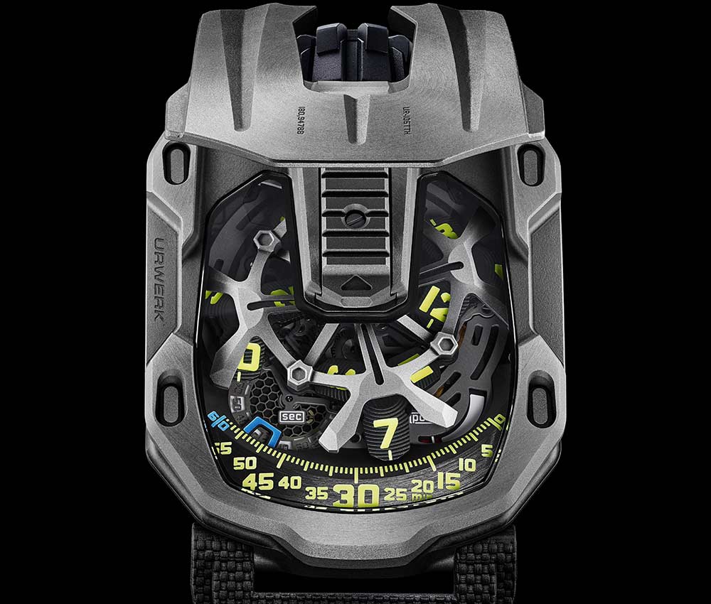 URWERK UR-105 鉭殼體-天梭 PRX POWERMATIC 80-復刻表